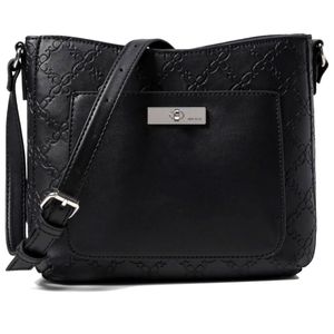 NWT Nine West Black Harmon Swingpack Crossbody